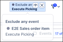 Screenshot showing the remove filter button in Process Explorer.