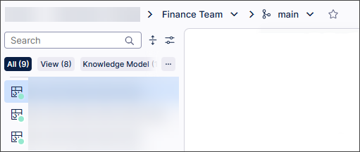 Screenshot showing the main branch.
