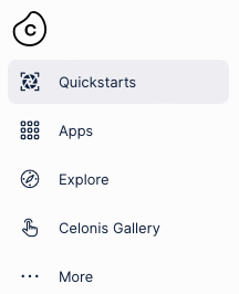 Launch the Quickstarts feature
